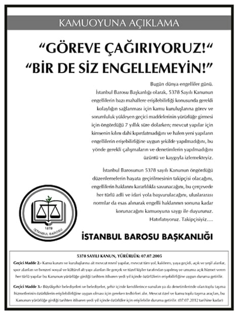 "Göreve Çağırıyoruz! Birde Siz Engellemeyin!"