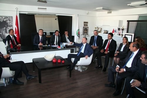 İstanbul Barosu’Ndan Ankara Barosu’Na Ziyaret

 - 1