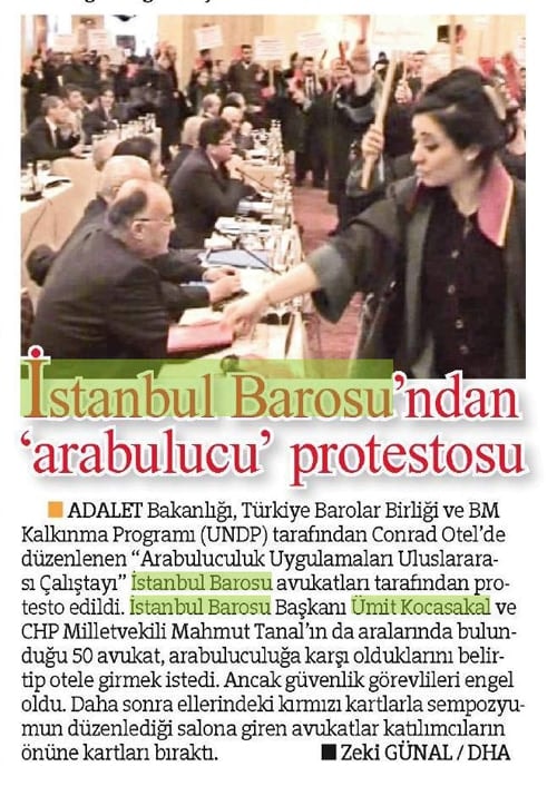 Arabuluculuğu Protesto Eylemimiz Basında Geniş Yer Buldu - 14