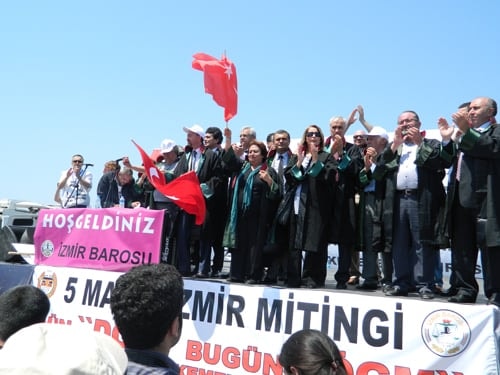 Özel Görevli Mahkemelerin Kaldırılması Amacıyla  İzmir Mitingine Katıldık  - 23