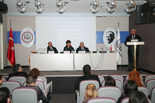 Stajyer Avukatları Bilgilendirme
Toplantısı Yapıldı
 - 6