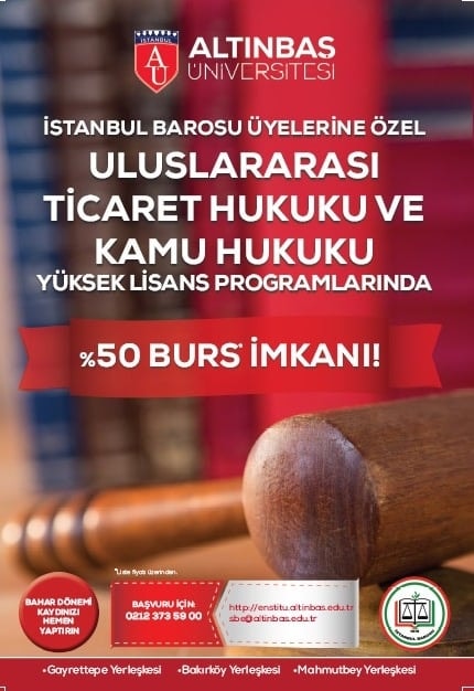 Uluslararası Ticaret Hukuku ve Kamu Hukuku Yüksek Lisans Programları