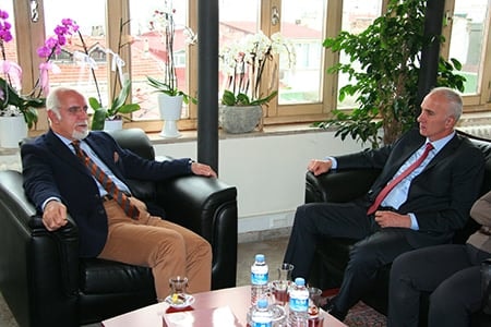 İstanbul Eczacılar Odası Başkanı Sarıalioğlu Baromuzu Ziyaret Etti