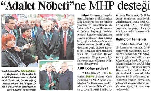 İstanbul Barosu Adalet Nöbetinde...
 - 7