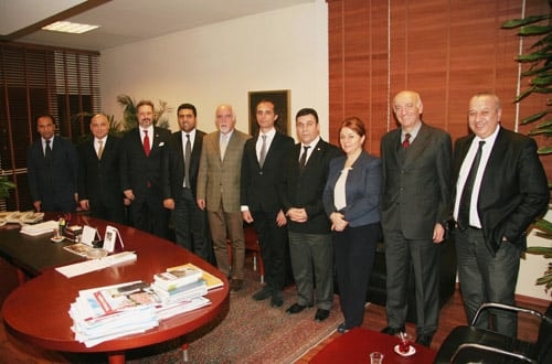 İtalya’Nın İstanbul  Baş Konsolosu İstanbul Barosunu Ziyaret Etti
