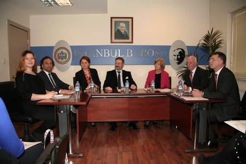 Londra Cıty Finans Bölgesi Başkanı İstanbul Barosu’Nu Ziyaret Etti - 1