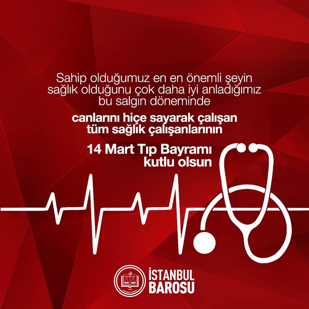 14 Mart Tıp Bayramı Mesajı