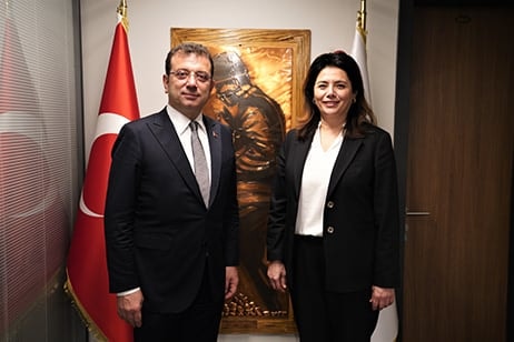 İBB Başkanı Ekrem İmamoğlu’ndan İstanbul Barosu’na Ziyaret