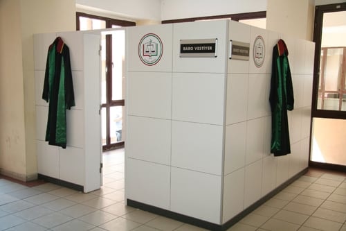 Bakırköy Adalet Sarayında Çağdaş Mekân Düzenlemeleri
 - 13