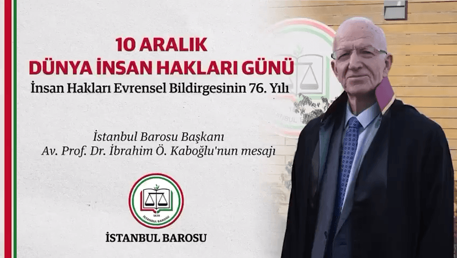 10 Aralık Dünya İnsan Hakları Günü Kutlu Olsun!