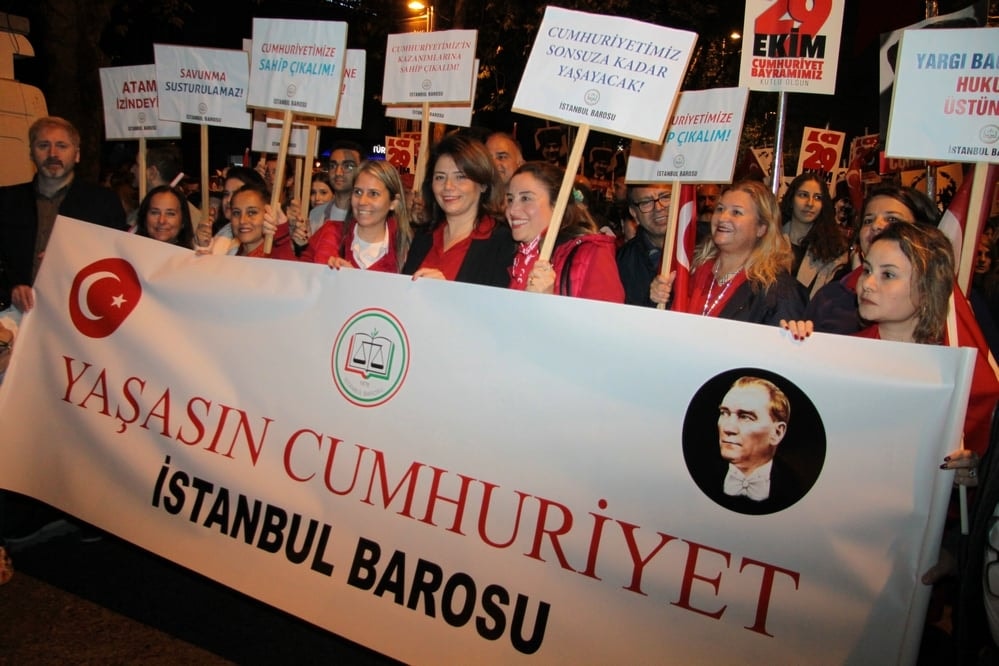 Başkanımız  Av. Filiz Saraç ve Yönetim Kurulu Üyeleri Cumhuriyet Yürüyüşü’ne Katıldı - 2