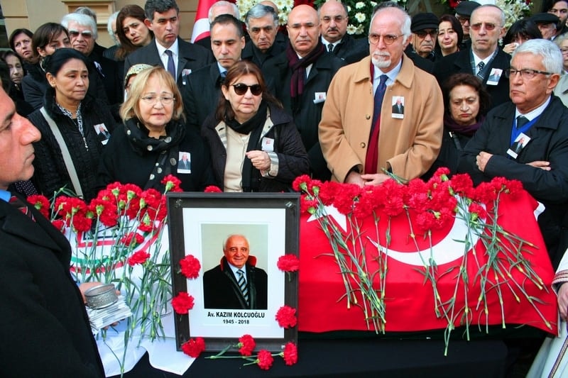 Başkanımız Av. Kazım Kolcuoğlu’nu Son Yolculuğuna Uğurladık - 68