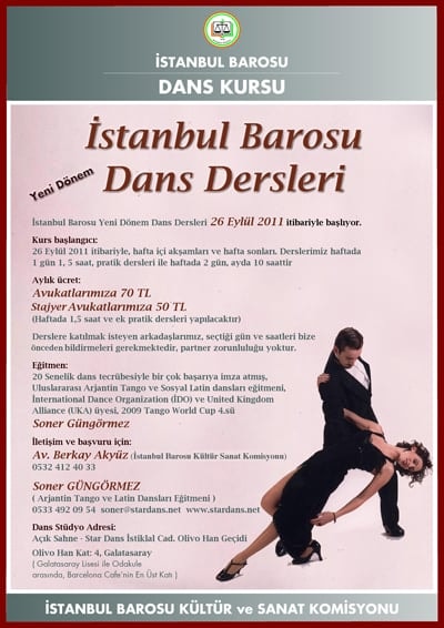 Dans Dersleri Başlıyor
 - 1