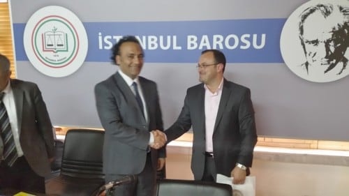 Filistin Hükümeti Bakanları İstanbul Barosunu Ziyaret Etti

 - 3