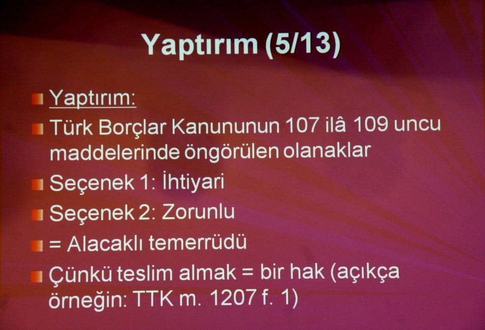 Yükün Teslim Alınmaması, Demuraj ve Tasfiye Süreçleri - 21