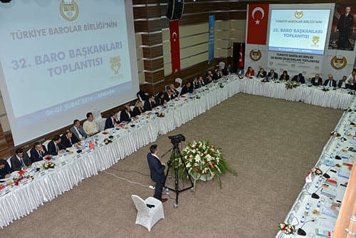 32. Baro Başkanları Toplantısı Ankara’Da Gerçekleşti
 - 3