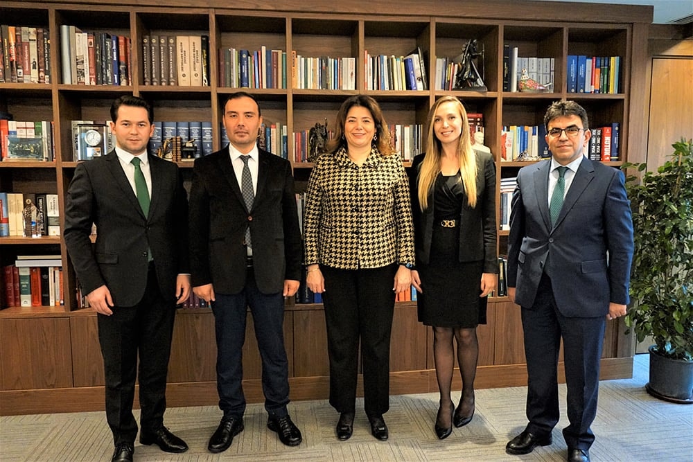 Av. Hakan Çatak İstanbul Barosu Başkanı Av. Filiz Saraç’ı Ziyaret Etti - 1