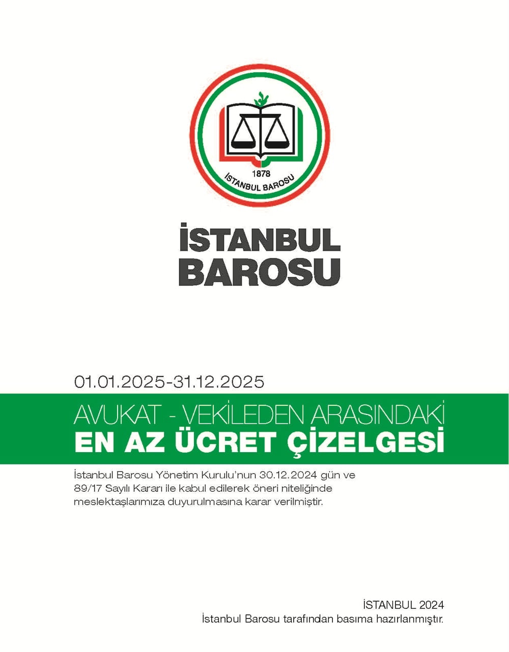 2025 yılı En Az Ücret Çizelgesi Yayınlandı