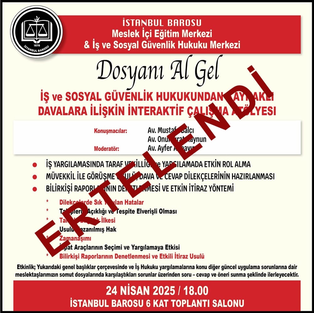 Erteleme: Dosyanı Al Gel