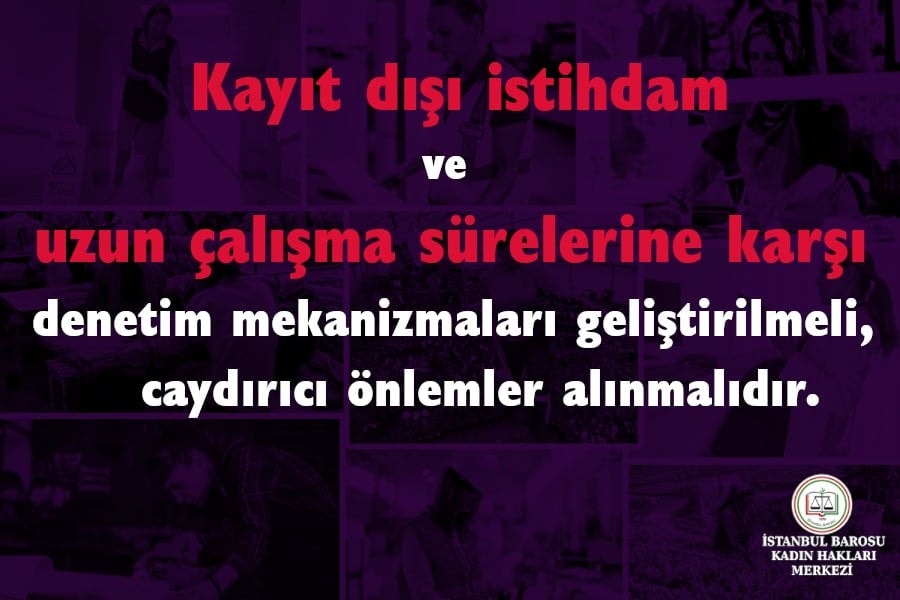 Kadın Hakları Merkezi’mizin 1 Mayıs Emek ve Dayanışma Günü Mesajı - 8
