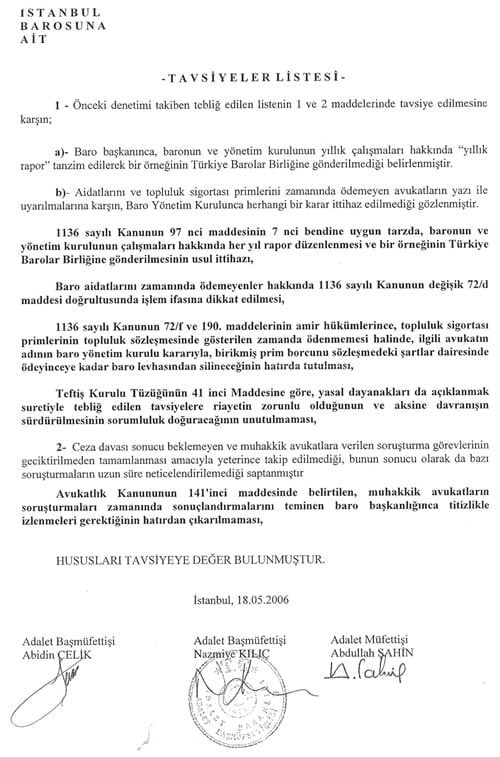 Baro Aidatlarını Ve Sigorta Primlerini Zamanında Ödemeyen Üyelerin Adları Baro Levhasından Silinecek  - 2