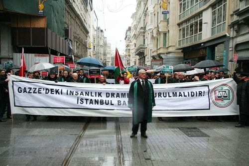 İstanbul Barosu İsrail’İn Gazze Saldırısını Kınadı - 14