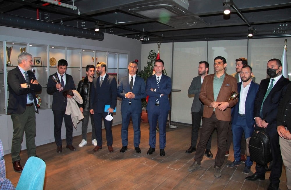 Spor Takımlarımızın Yönetim Kurulu Ziyareti - 1