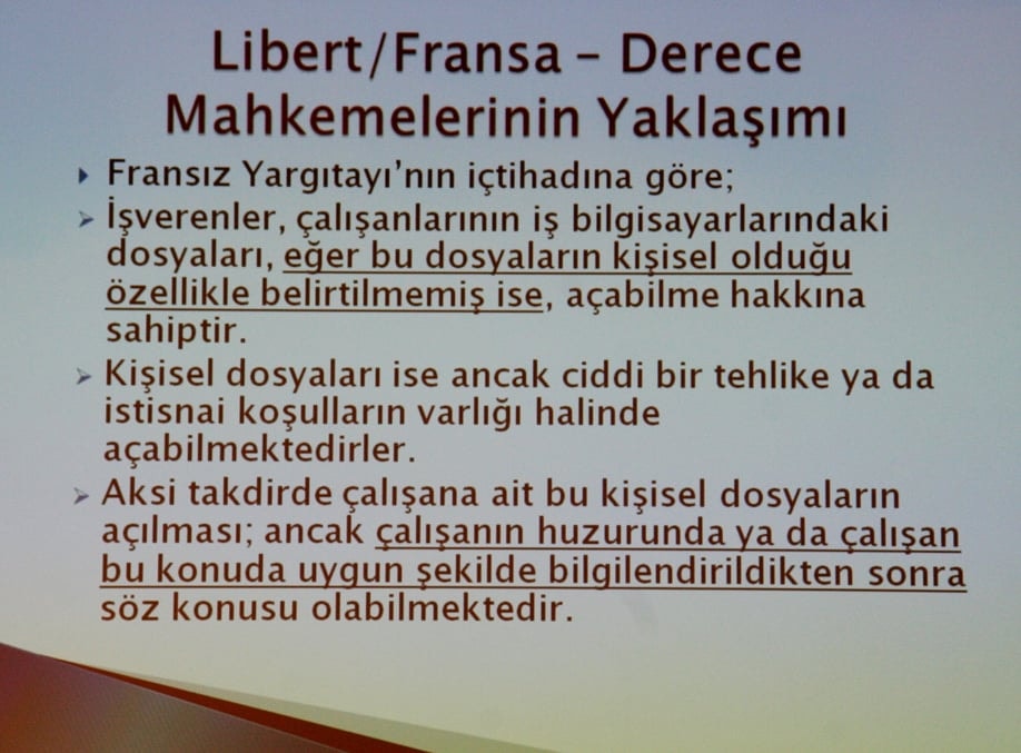 İş Yerinde İşçinin İşveren Tarafından İzlenmesi ve Denetlenmesi - 36