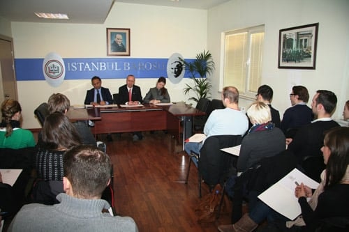 Frankfurtlu Stajyer Avukatlar İstanbul Barosu’Nu Ziyaret Etti

 - 5