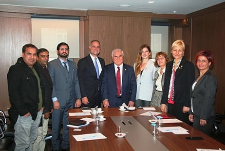 Pakistan Lahore Vergi Avukatları Barosu İstanbul Barosu’nu Ziyaret Etti