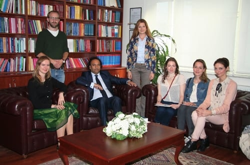 Berlinli Stajyer Avukatlar İstanbul Barosu’Nu Ziyaret Etti
