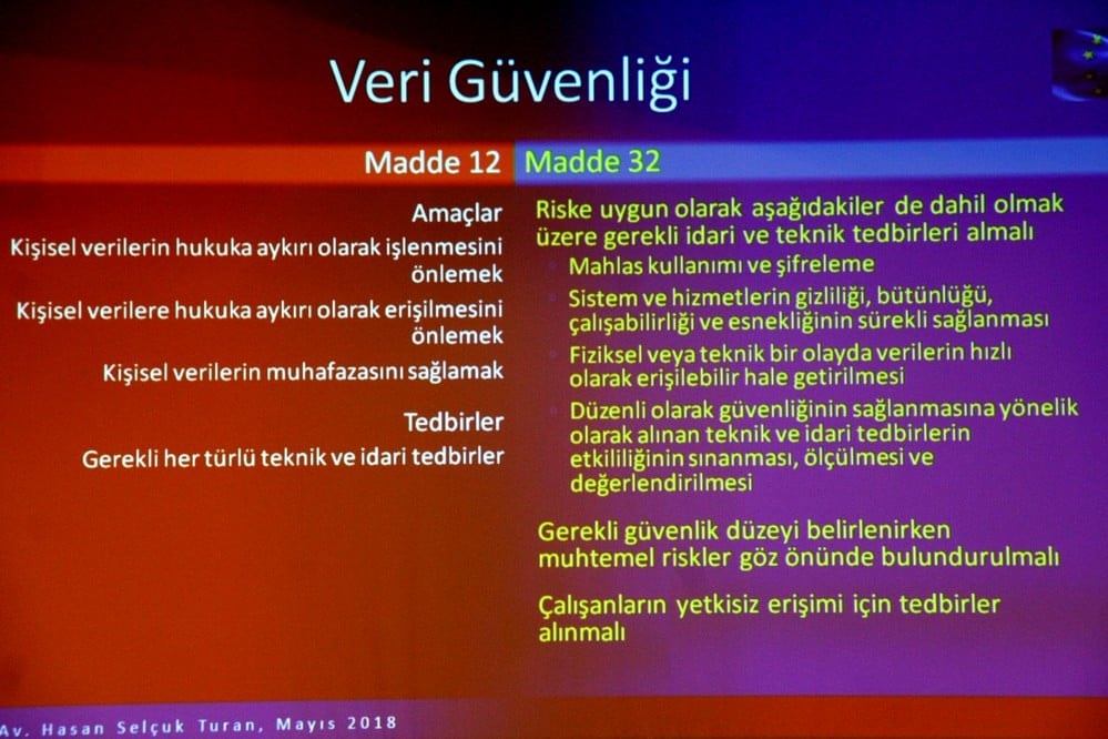 Avrupa Genel Veri Koruma Tüzüğü ve KVKK - 76