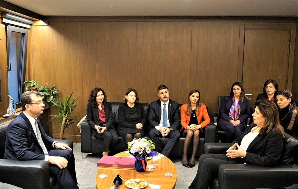 İBB Başkanı Ekrem İmamoğlu’ndan İstanbul Barosu’na Ziyaret - 2