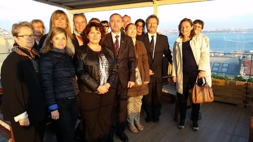 Fransız Hukukçular  İstanbul Barosu’Nu Ziyaret Etti  

 - 8