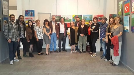 Cezaevindeki Tutuklu ve Hükümlü Çocukların Resim Sergisi Açıldı