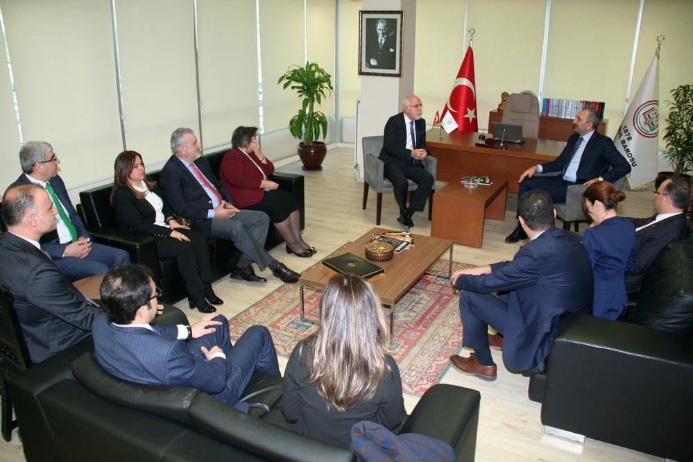 Adalet Bakanı Gül, İstanbul Barosunu Ziyaret Etti - 19