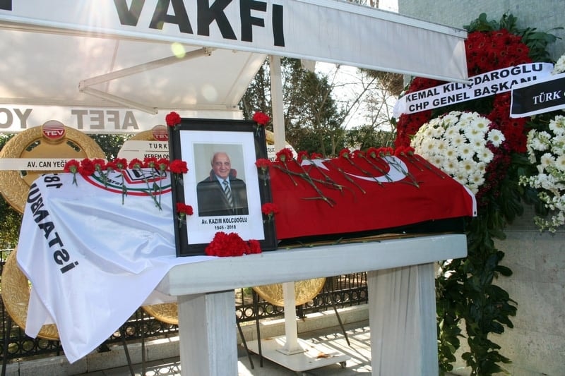 Başkanımız Av. Kazım Kolcuoğlu’nu Son Yolculuğuna Uğurladık - 103