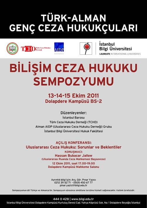 Bilişim Ceza Hukuku Sempozyumu

 - 1