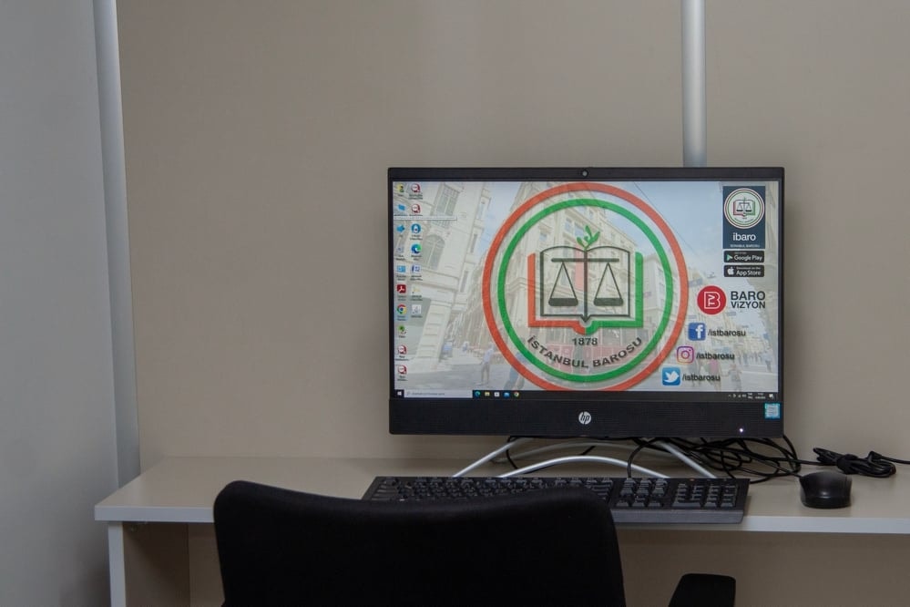 Bakırköy  Adliyesi ve Bahçelievler Ek Bina  e-Duruşma Odaları Meslektaşlarımızın Kullanımına Sunuldu - 3