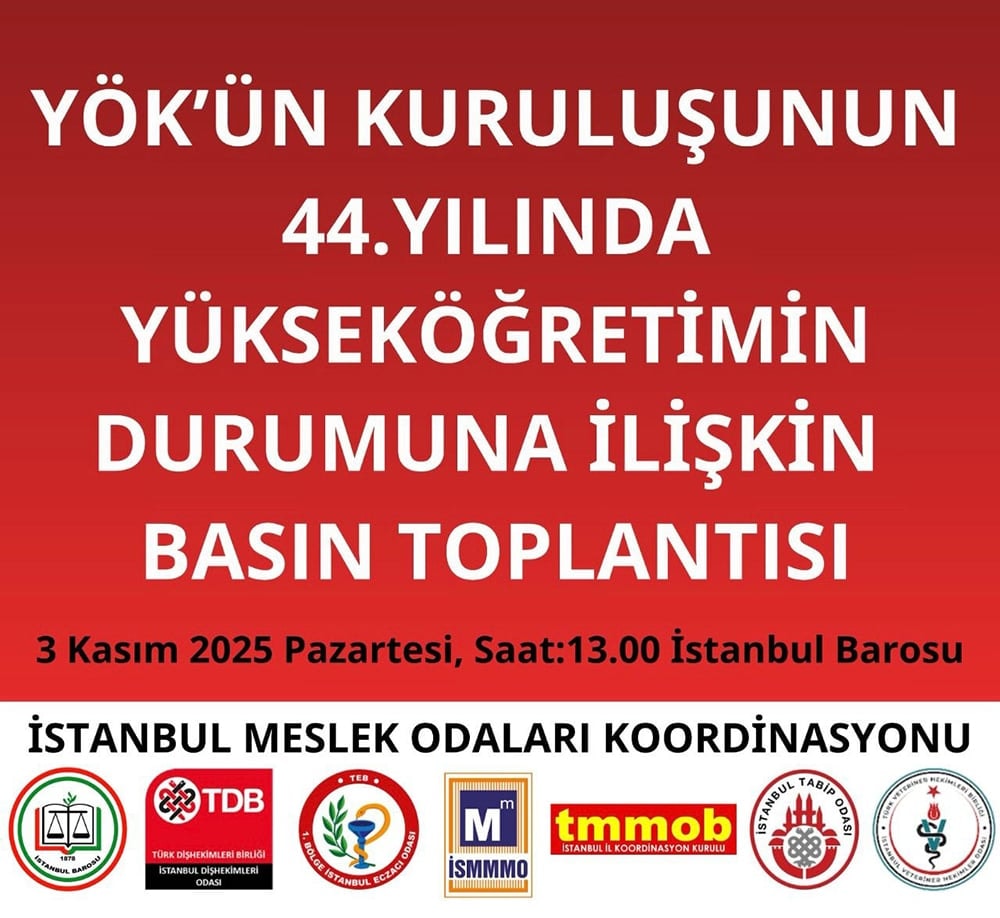 YÖK’ün Kuruluşunun 44. Yılında Yükseköğretimin Durumuna İlişkin Basın Toplantısı