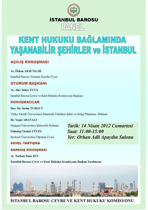 Kent Hukuku Bağlamında Yaşanabilir Şehirler Ve İstanbul
 - 1