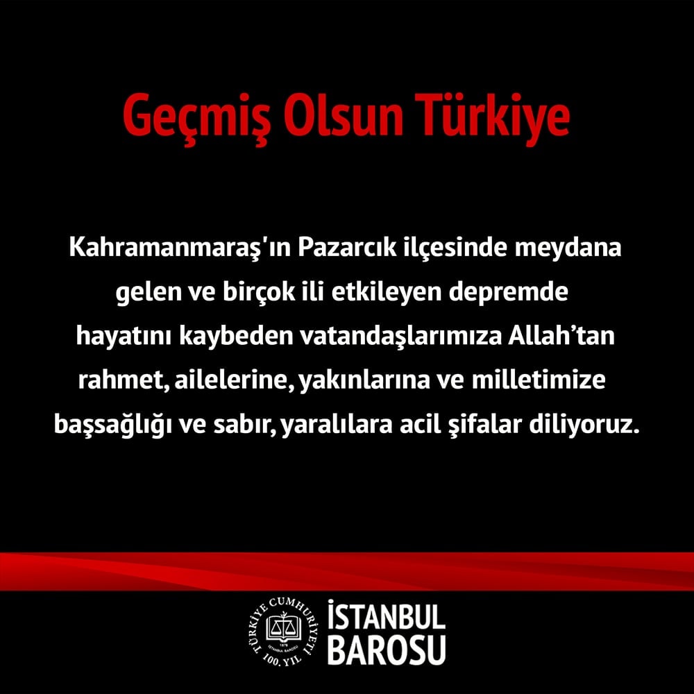 Geçmiş Olsun Türkiye