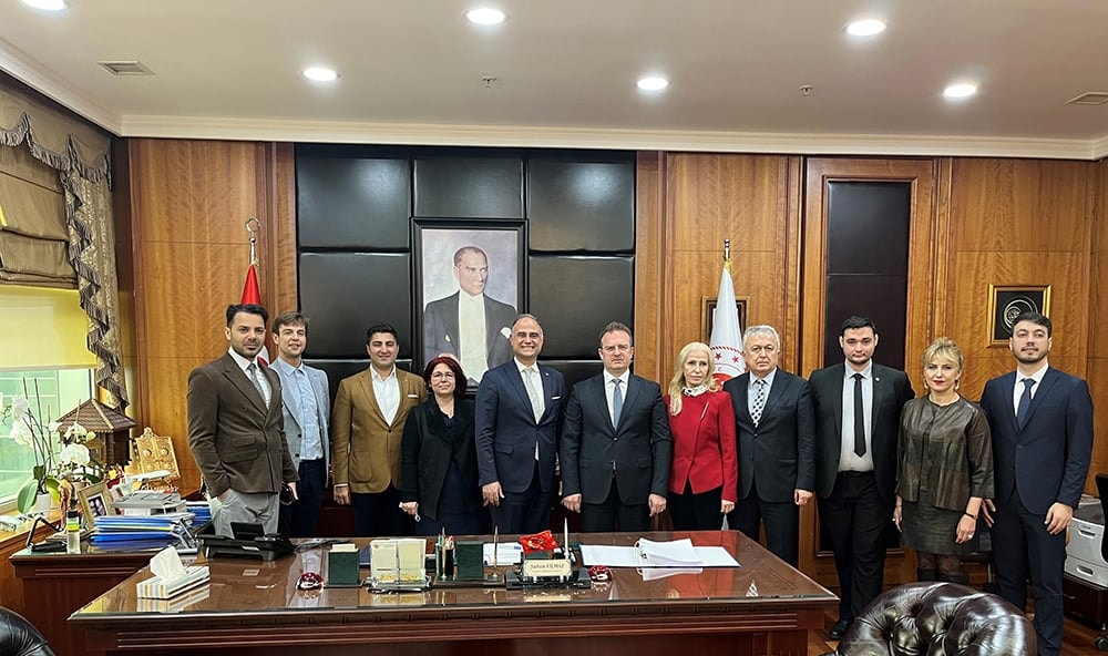 İstanbul Adalet Sarayı Bölge Temsilcileri Başsavcı ve Adalet Komisyonu ziyareti