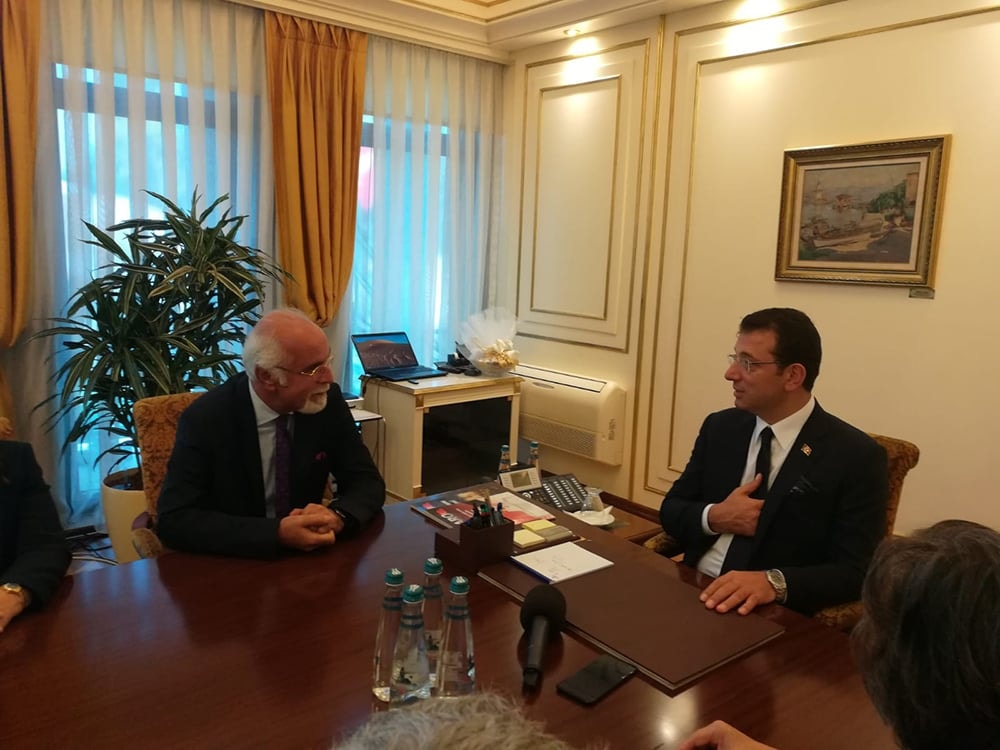Başkan Durakoğlu ve Yönetim Kurulu İBB Başkanı İmamoğlu’nu Ziyaret Etti - 1