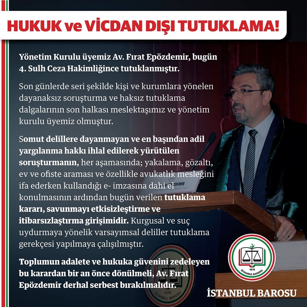 Hukuk ve Vicdan Dışı Tutuklama