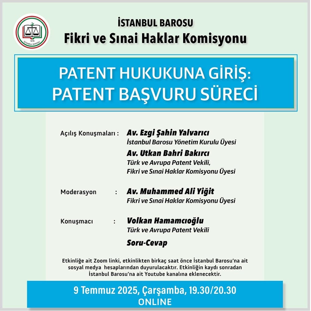 Patent Hukukuna Giriş: Patent Başvuru Süreci