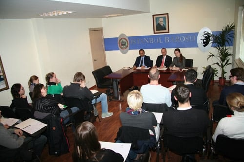 Frankfurtlu Stajyer Avukatlar İstanbul Barosu’Nu Ziyaret Etti

 - 8