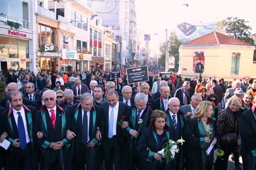 Barolar “Yargıya Ve Ülkeye Sahip Çıkma” Yürüyüşü Yaptılar - 54
