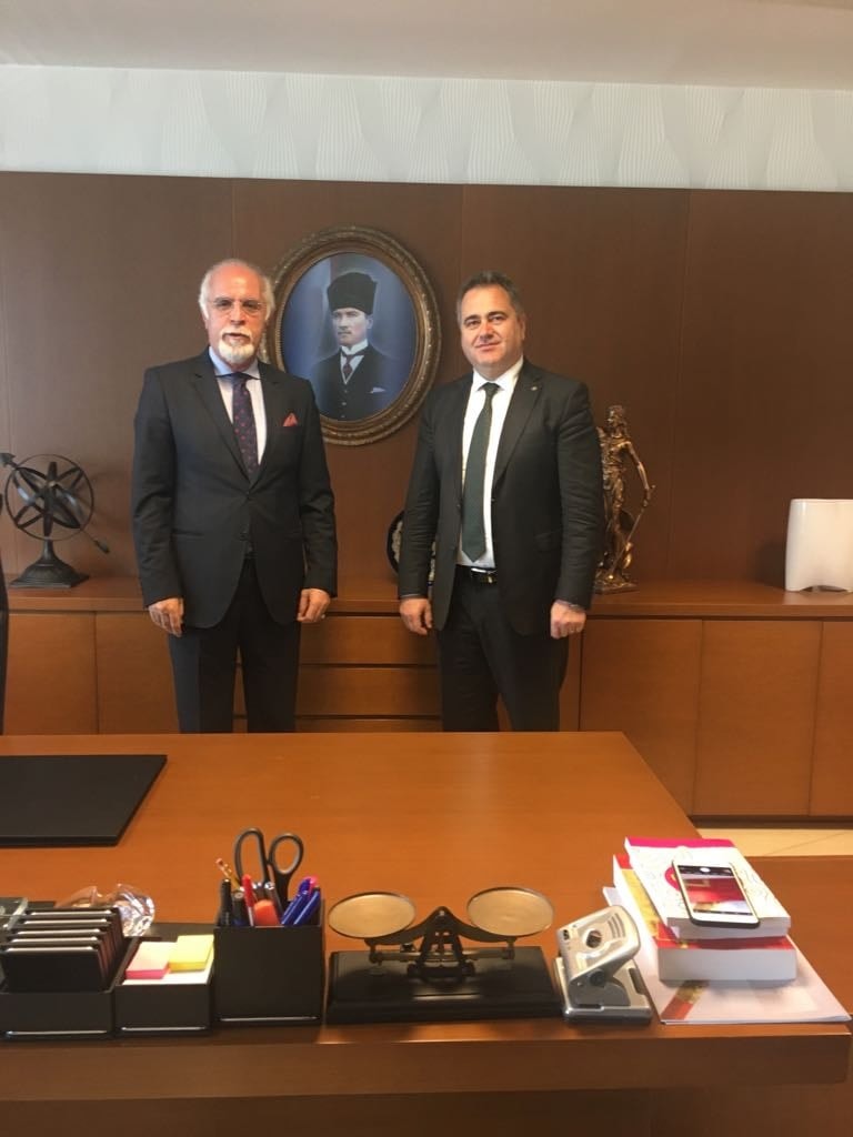 İzmir Barosu Başkanı Av. Aydın Özcan Baromuzu Ziyaret Etti - 1