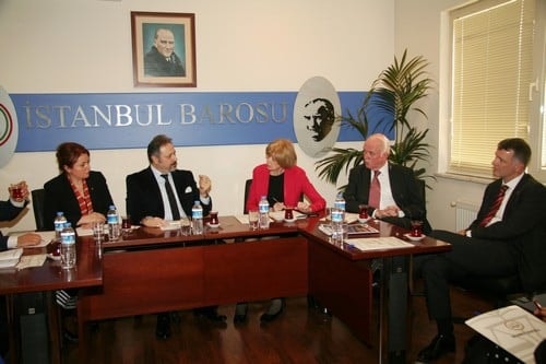 Londra Cıty Finans Bölgesi Başkanı İstanbul Barosu’Nu Ziyaret Etti - 10
